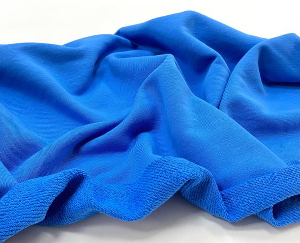 Футер 3-х ниточный б/н-80% хб компакт 20пэ-320гр-200см, Сине-Голубой 3БН093