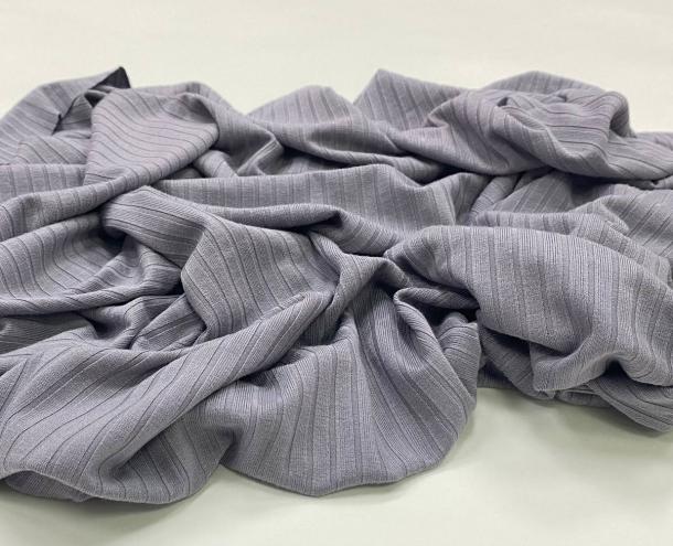 Трикотаж Лапша 295гр 145см Пепел ТЛ003