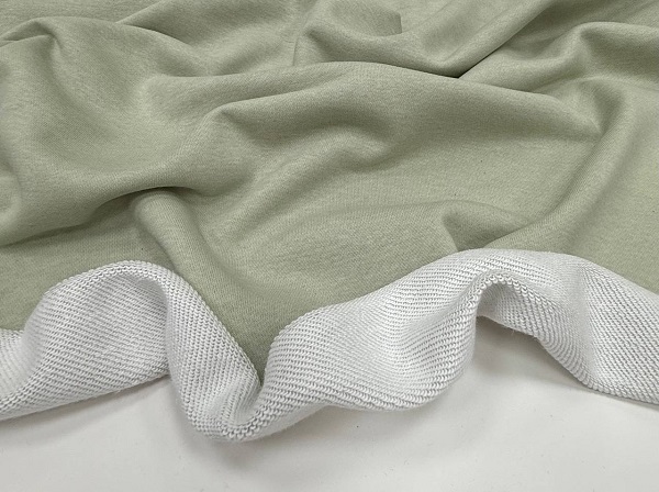 Футер 3-х ниточный б/н термо 330гр 180см Оливка 3БН133